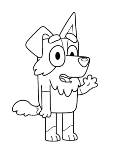 Bluey Mackenzie Tracing Worksheets Pdf, Free Vectors File